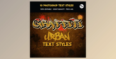 Graffiti Text Styles By OrelArt