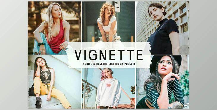 Vignette Pro Lightroom Presets CreativeMarket - 6840630