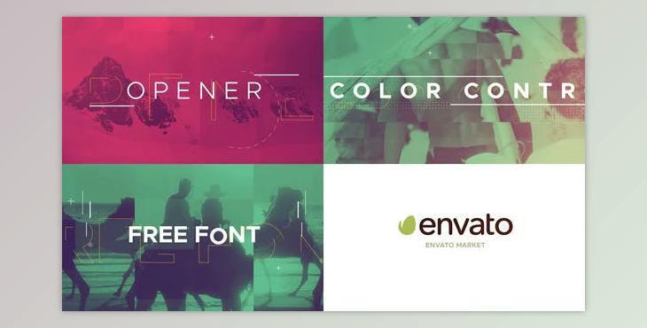 Abstract Opener (Videohive 39635037) - AE Project