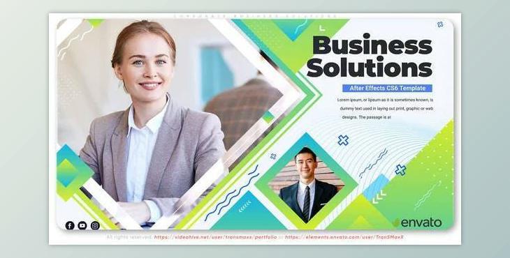 Corporate Business Solutions - AE Project Videohive 31348638