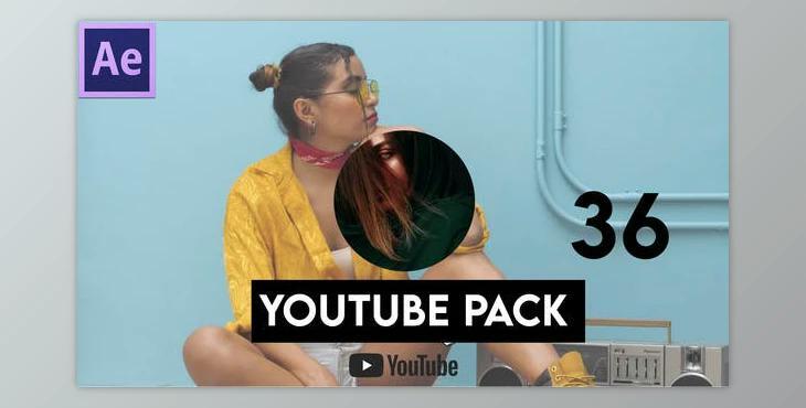Youtube Channel Pack (Videohive 30669878) - AE Project