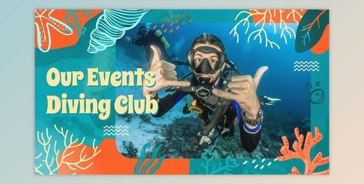 Diving Club Promo Slideshow (Videohive 32389603) - AE Project