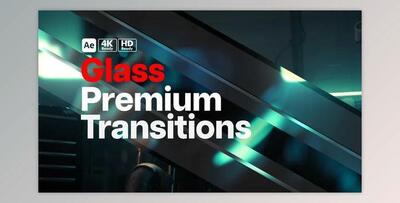 Premium Transitions Glass (Videohive 49872006) - AE Project