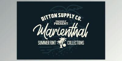Marienthal Font Bundle + Extras