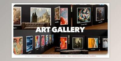 Exhibition Art Gallery Presentation (Videohive 38022743) - AE Project