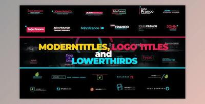 Minimal Titles Pack (Videohive 23557645) - AE Project