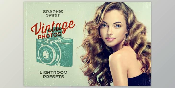 Vintage Photos Lightroom Presets Set By Graphic Spirit