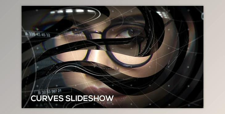 Curves Slideshow (Videohive 20338393) - AE Project