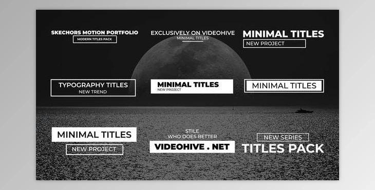 Minimal Titles (Videohive 47826758)