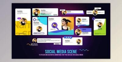 Social Media Post Scenes (Videohive 33328132) - PR Project