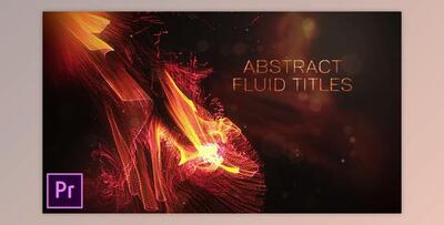 Abstract Fluid Titles - Premiere Pro (Videohive 33756323)
