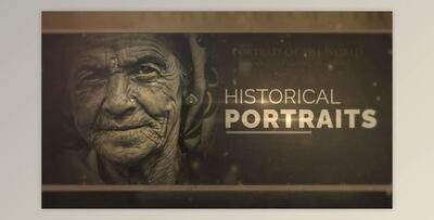 Historical Portraits Slideshow (Videohive 43548362) - AE Project