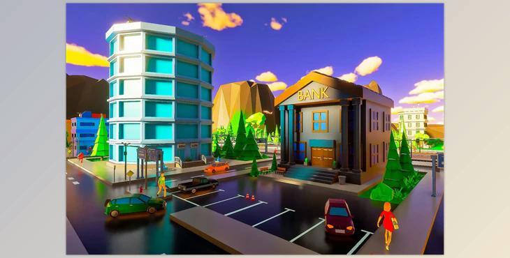 Unity Asset - City Low Poly Style v1.0