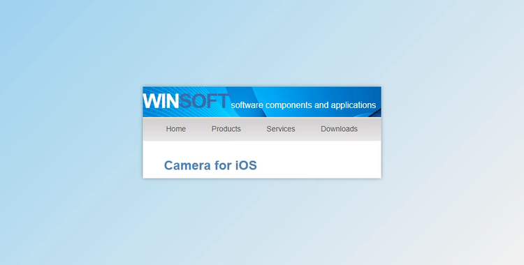 Winsoft Camera for iOS v1.8 for Delphi & CB 10.4-12 Athens Full Source