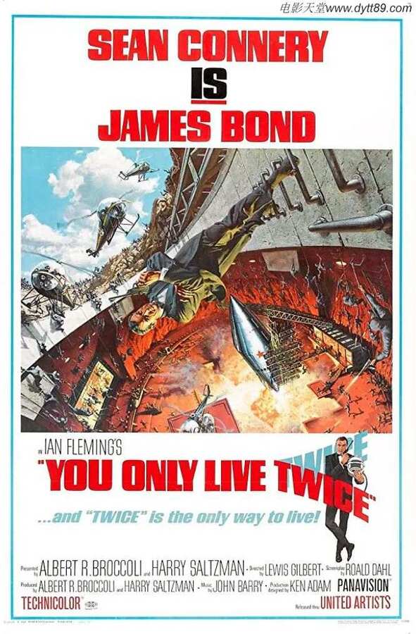 1967年英国经典动作片《007之雷霆谷》BD国英双语中英双字