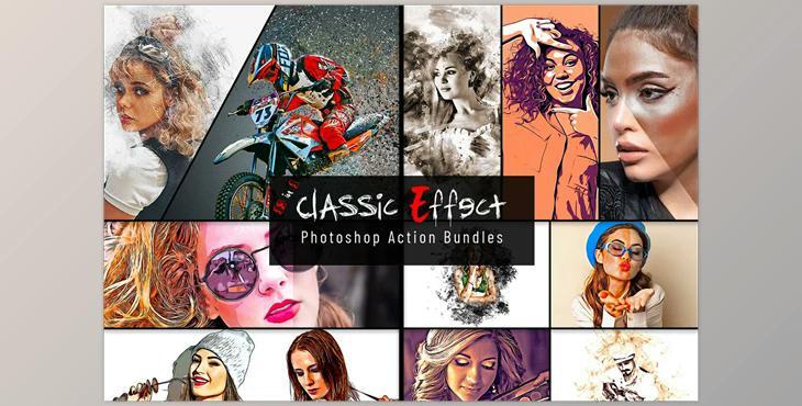 15 in 1 Classic Effect PS Action CreativeMarket - 7359664