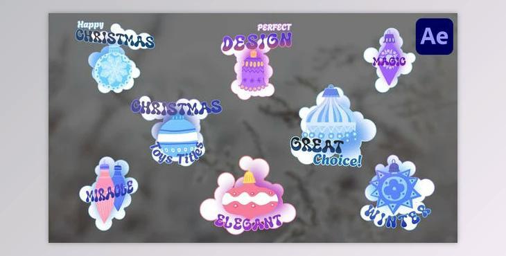 Christmas Toys Titles for After Effects (Videohive 49481709) - AE Project