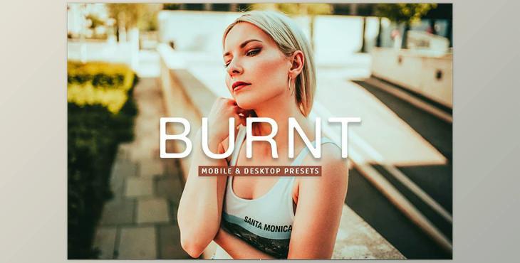 Burnt Pro Lightroom Presets CreativeMarket - 7375231