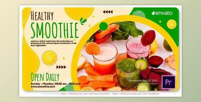 Healthy Juice Promo (Videohive 33364343)