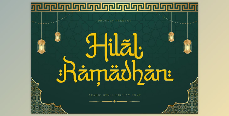 Hilal Ramadhan Font