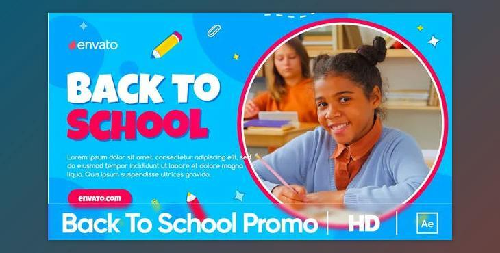 Back To School Promo (Videohive 36752071) - AE Project