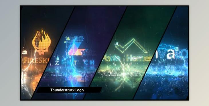 Thunder Impact Logo - AE Project Videohive 31399933