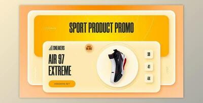 Sport Products Sale Promo Sneakers (Videohive 46683505) - AE Project