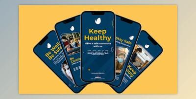 Safe Transportation Instagram Reel (Videohive 50101404) - AE Project