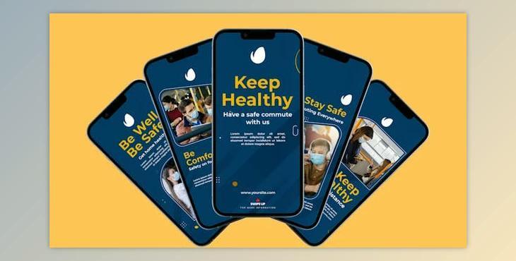 Safe Transportation Instagram Reel (Videohive 50101404) - AE Project