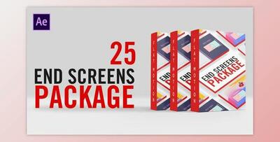 Youtube End Screen Package (Videohive 32559285) - AE Project
