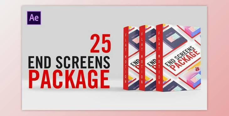 Youtube End Screen Package (Videohive 32559285) - AE Project