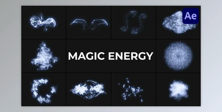 Magic Energy Bursts for After Effects (Videohive 51914494) - AE Project