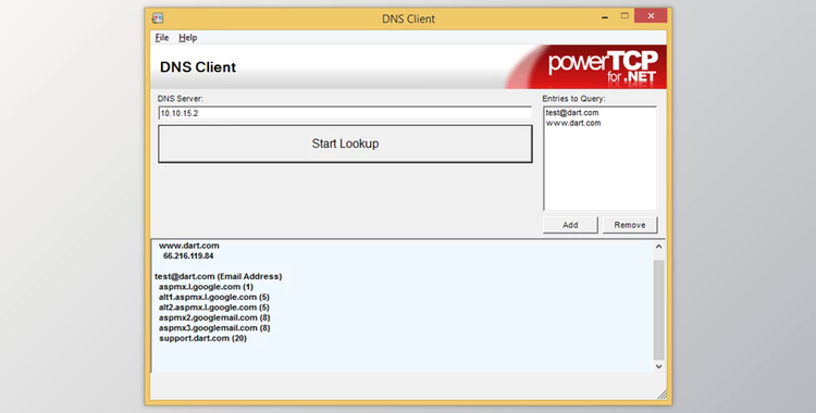 Dart PowerTCP Sockets for .NET v6.1.0 + Keygen