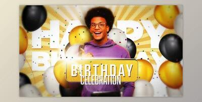 Happy Birthday Celebration (Videohive 39698230) - AE Project
