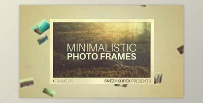 Minimalistic Photo Frames (Videohive 21015324)