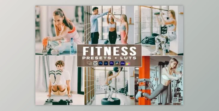 Fitness Presets - luts Videos Premiere Pro - QUPQUWS