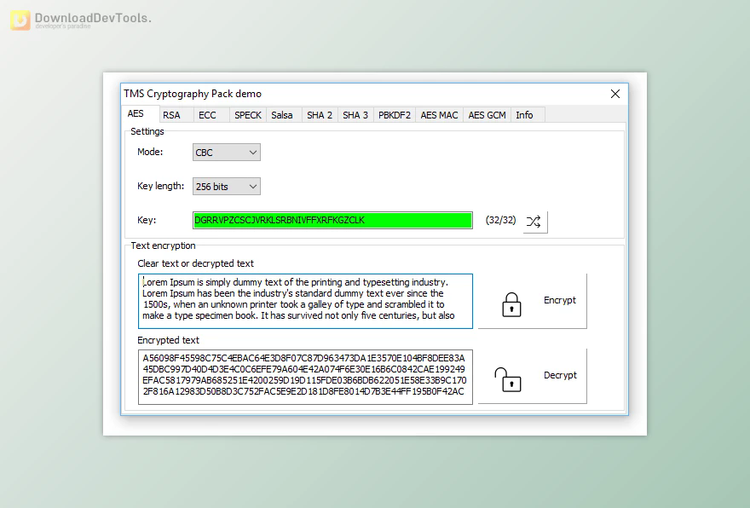 TMS Cryptography Pack v5.0.0 (14 Nov 2024) for Delphi XE2-12 Athens Full Source