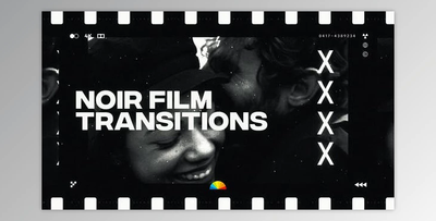 Film Noir Transitions (Videohive 38819523) - AE Project