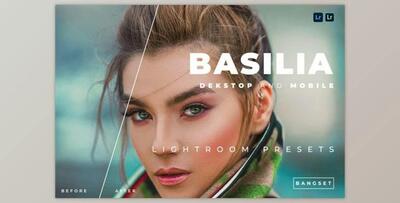 Basilia Desktop and Mobile Lightroom Preset by Bangset