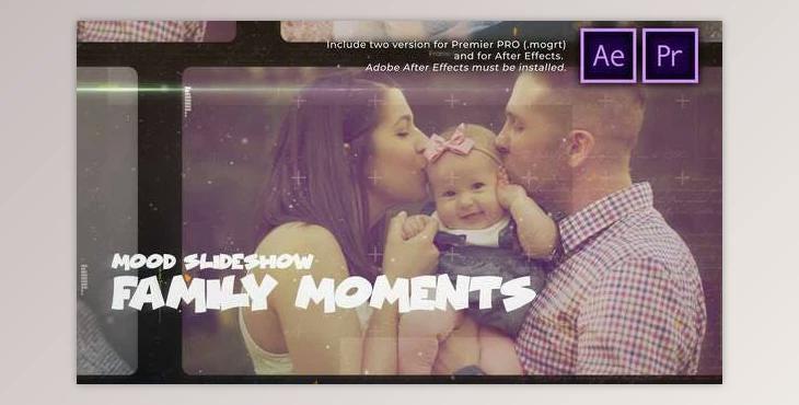 Happy Family Moments Slideshow (Videohive 30265416)