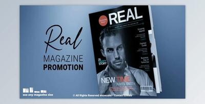 Magazine Promotion – Real (Videohive 45903890) - AE Project