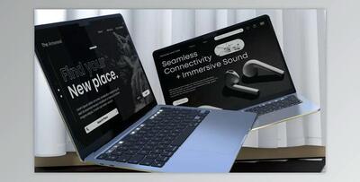 Laptop Mockup – Website Presentation (Videohive 47450290) - AE Project