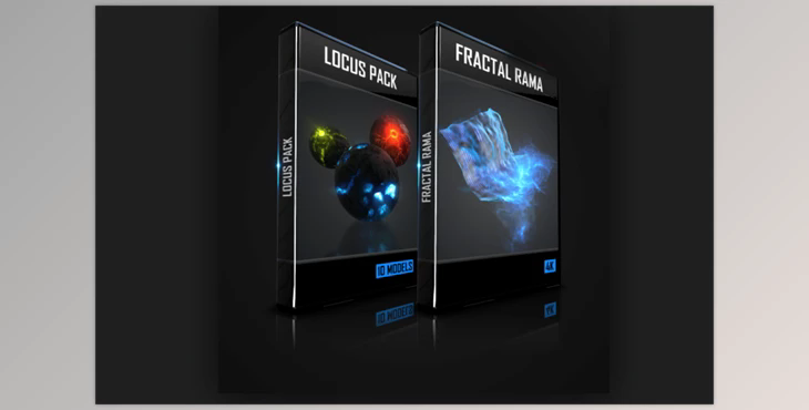 Fractal Rama & Locus Pack for Element 3D for After Effects