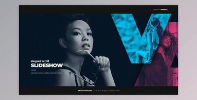 Elegant Scroll Slideshow (Videohive 33323025) - AE Project