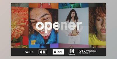 Mosaic Multi Photo Opener Intro (Videohive 32523459) - AE Project