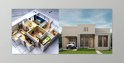 Sketch Up Pro 3D Bungalow From Beginning To Advance Level