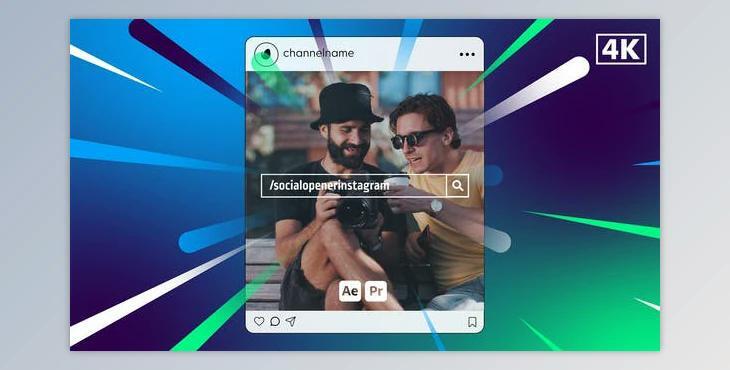 Social Opener Instagram (Videohive 45872033) - AE Project
