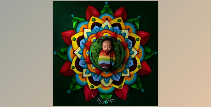 MegBitton – Newborn Mandala