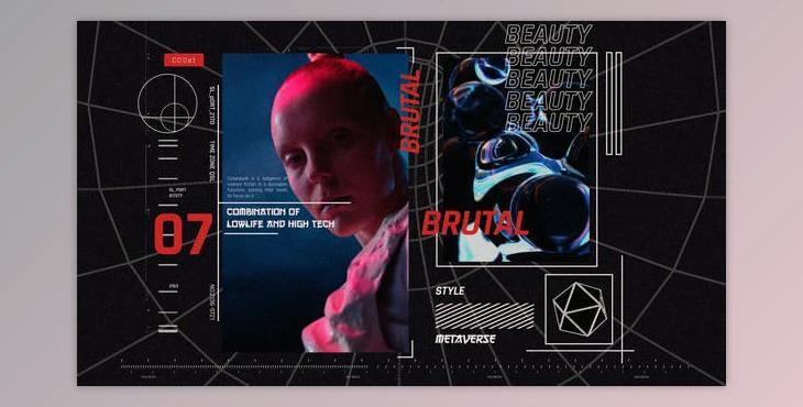 Modern Dynamic Glitch Slideshow (Videohive 39238246) - AE Project