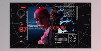 Modern Dynamic Glitch Slideshow (Videohive 39238246) - AE Project